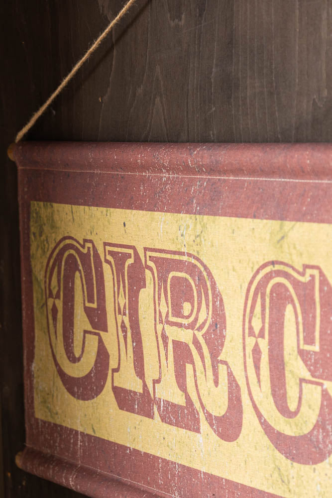 Vintage-Style Circus Wall Art