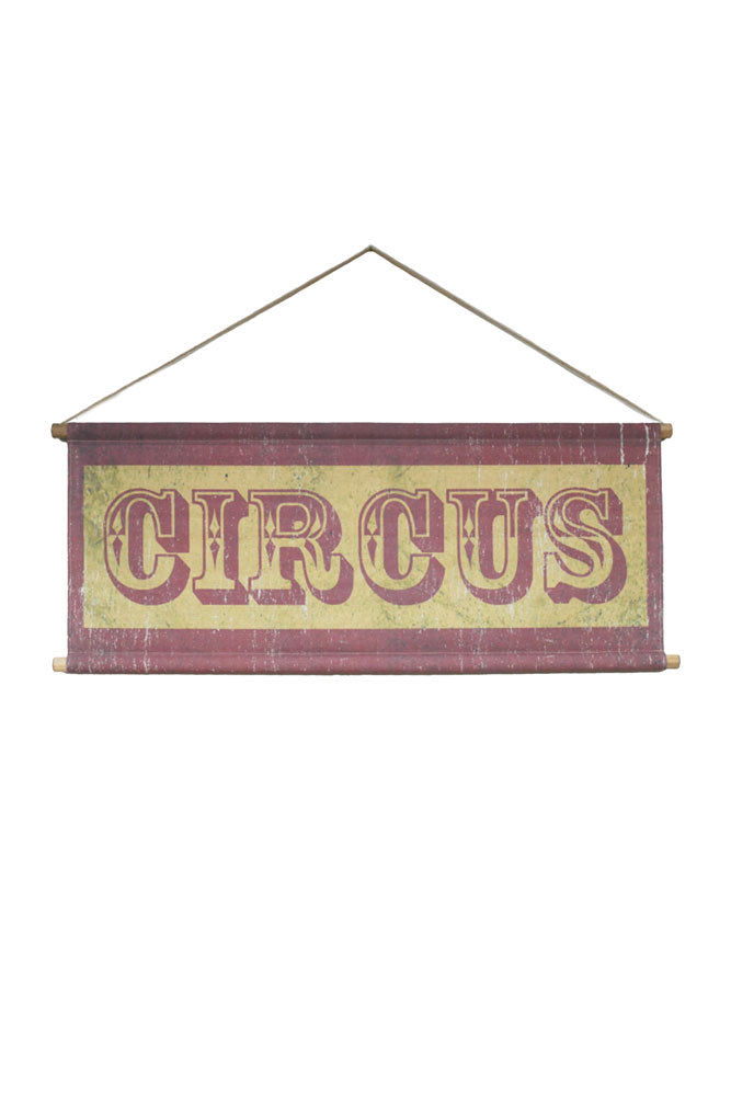 Vintage-Style Circus Wall Art