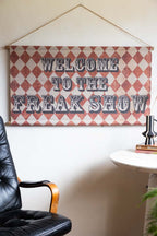 Vintage-Style Freak Show Wall Art