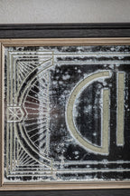 Vintage-Style Gin Bar Mirror