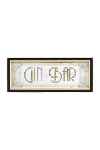 Vintage-Style Gin Bar Mirror
