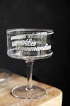 Vintage-Style Stemmed Glass Storage Jar with Lid