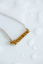 Waterproof Gold Femme Necklace