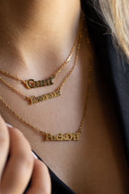 Waterproof Gold Femme Necklace