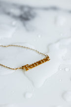 Waterproof Gold Femme Necklace