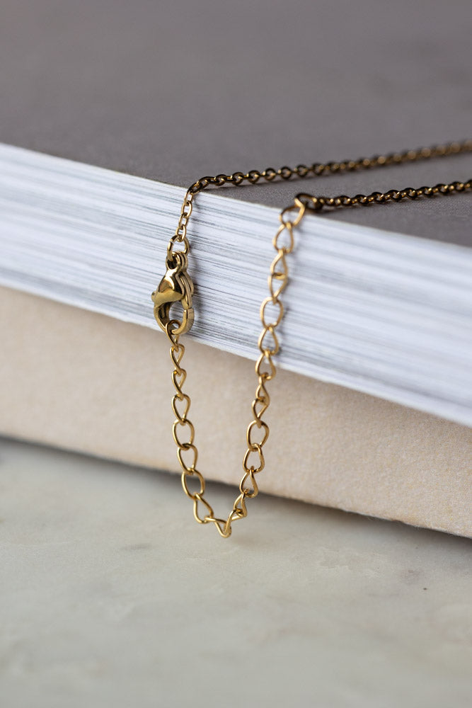 Waterproof Gold Femme Necklace