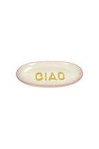 White Ciao Plate