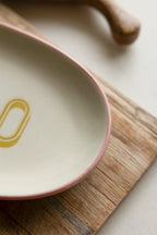 White Ciao Plate