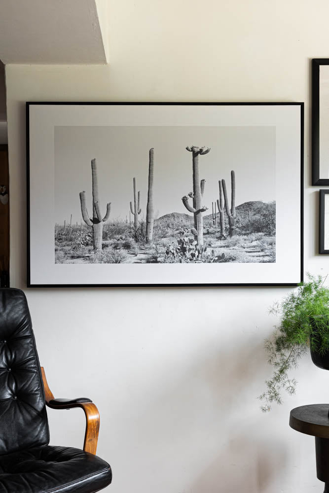 Wild West Cactus Art Print