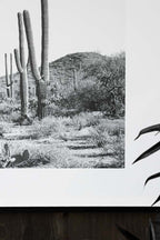 Wild West Cactus Art Print