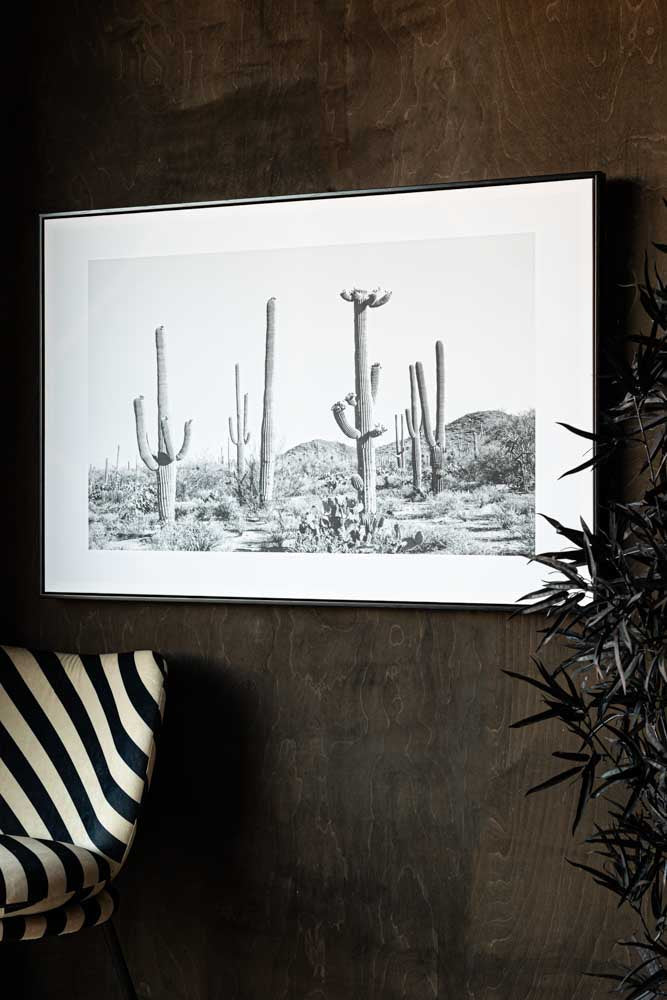 Wild West Cactus Art Print