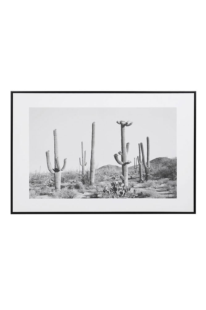 Wild West Cactus Art Print