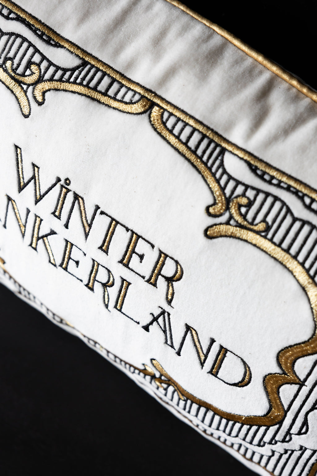 Winter Wankerland Christmas Cushion