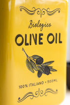 Italiana Yellow Olive Oil Vase