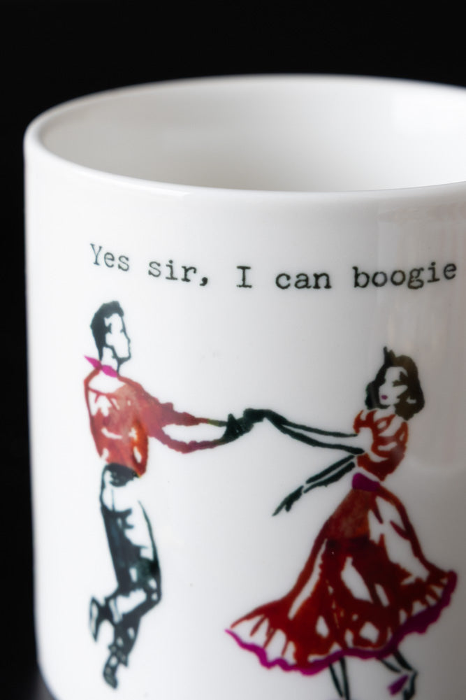 Yes Sir, I Can Boogie Mug