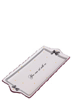 You Can Sit With Us Detailed Ceramic Serving Plate