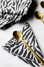Zebra Print Napkins - Pack Of 20