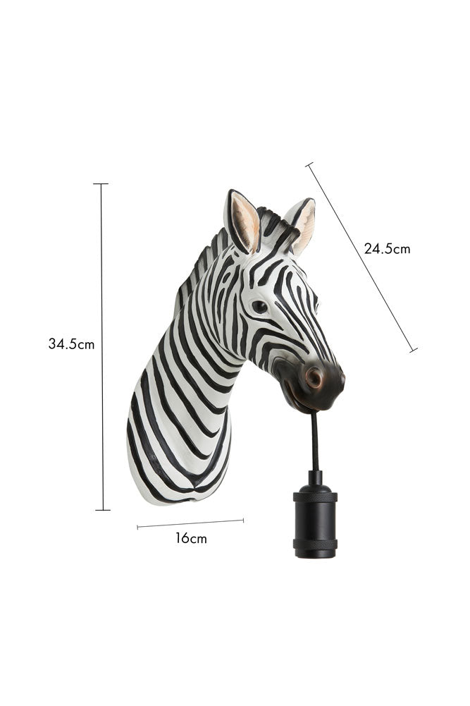 Zebra Wall Light