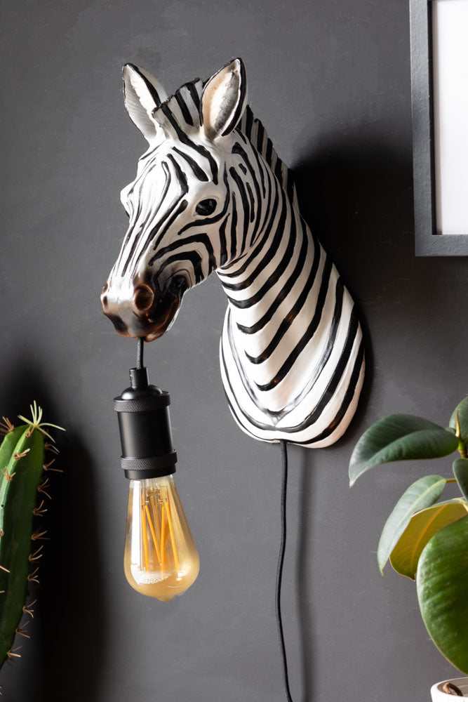 Zebra Wall Light