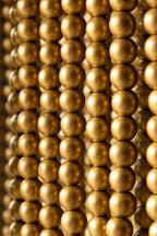 Gold Star Shaped Beaded Statement Chandelier Light