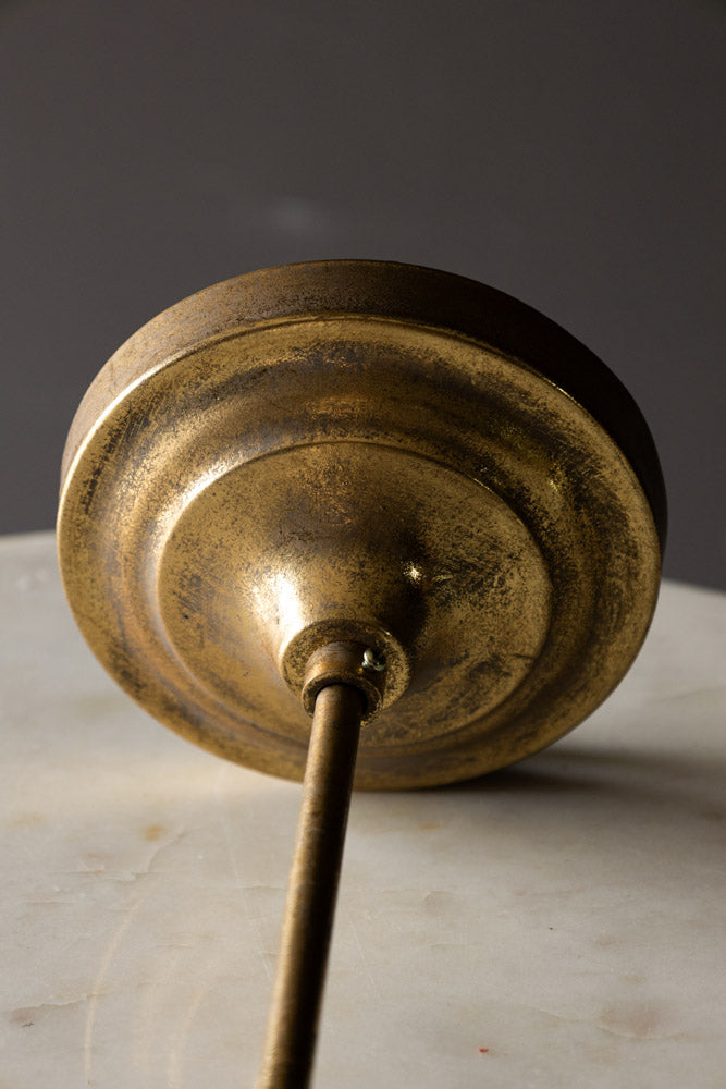 Gold Star Shaped Beaded Statement Chandelier Light