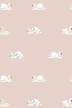 Stil Haven Baby Swan Wallpaper - DISCONTINUED