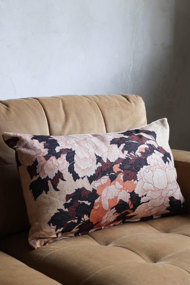 HKLIVING Recycled Tokyo Floral Printed Cushion