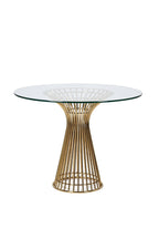Round Glass Top Dining Table